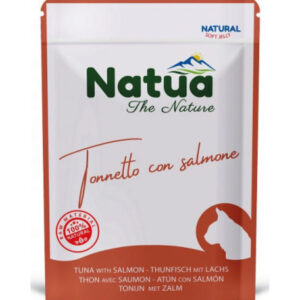 Natua Cat Adult Natural Soft Jelly Bustina - Tonnetto con Salmone - 70 gr
