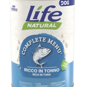 Life Dog Natural - Complete Menu’ - Ricco in Tonno  - 400 gr