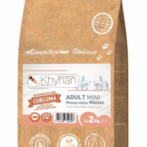 Khyrian Cane Adult Monoproteico MINI al Maiale - 2 kg
