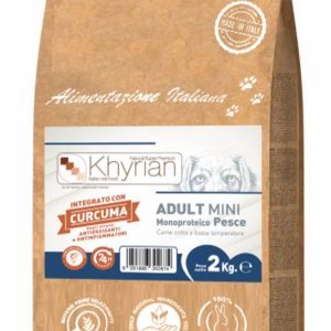 Khyrian Cane Adult Monoproteico MINI al Pesce - 2 kg