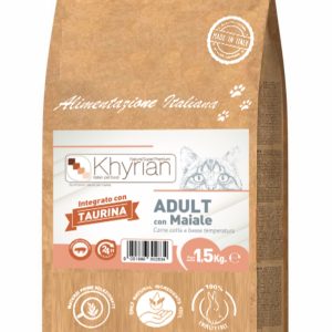 Khyrian Gatto Adult con MAIALE - 1,5 kg