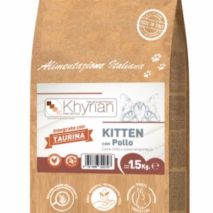 Khyrian Gatto Kitten con POLLO - 1,5 kg