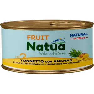 Natua Cat Fruit Natural in Jelly - Tonnetto con Ananas- 85 gr