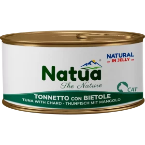 Natua Cat Natural in Jelly - Tonnetto con Bietole - 85 gr