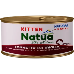 Natua Cat KITTEN Natural in Jelly - Tonnetto con Triglia - 85 gr