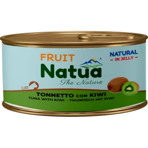 Natua Cat Fruit Natural in Jelly - Tonnetto con Kiwi - 85 gr