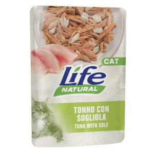 Life Cat Naturale  Tonno con Sogliola - 70 gr