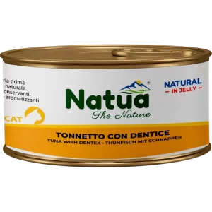 Natua Cat Fruit Natural in Jelly - Tonnetto con Dentice - 150 gr